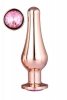 Gleaming Love rose gold pleasure plug l